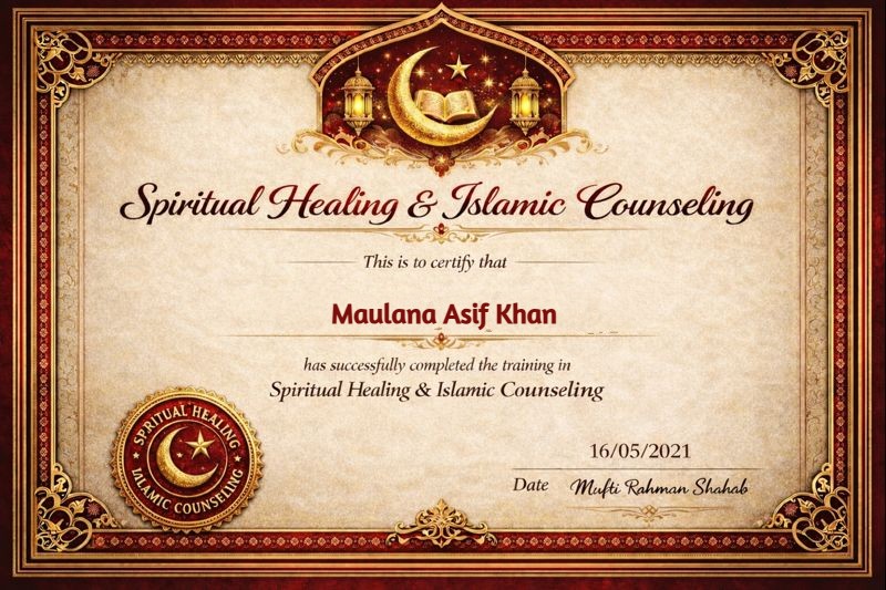 Maulana Asif Khan +91-8690481866