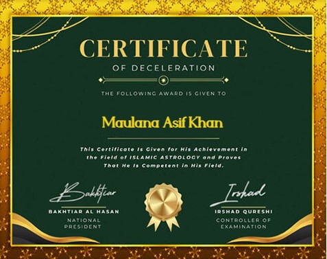 Maulana Asif Khan +91-8690481866